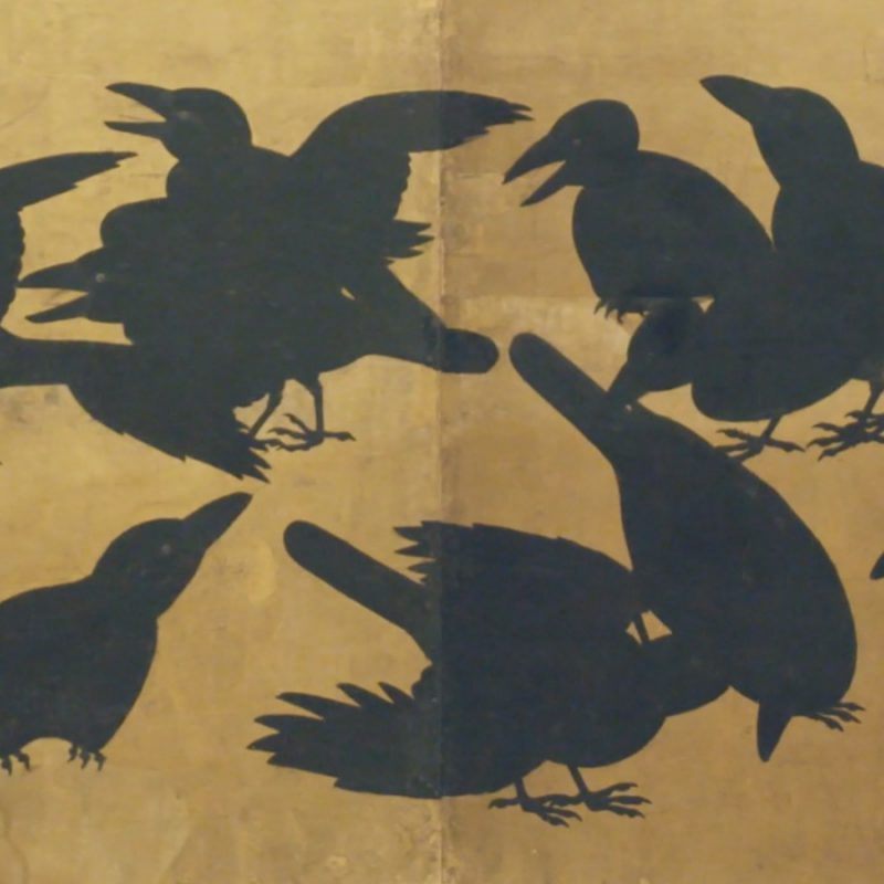 Thumbnail of Crows, Detail 1