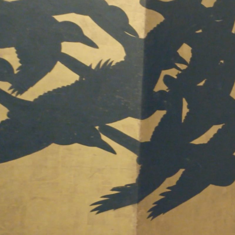 Thumbnail of Crows, Detail 2