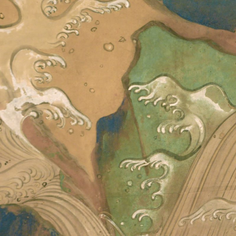 Thumbnail of Waves at Matsushima, Detail 2